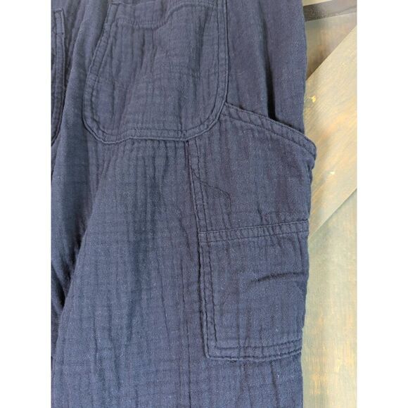 Old Navy Pants Women's Size 4 Cropped Navy Pockets - Picture 3 of 11